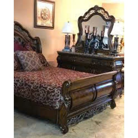 Marquis Burl : Giường Ngủ Châu Âu , Queen Size